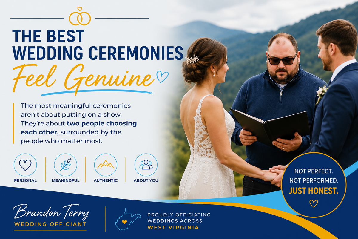 The Best Wedding Ceremonies Feel Genuine